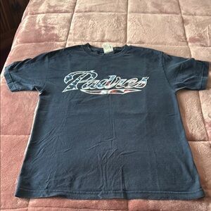 Navy Padres vintage Graphic Jersey T-Shirt